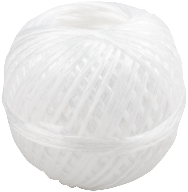 Шпагат полипропиленовый 1000 текс, 100 м белый Шпагат полипропиленовый 1000 текс, 100 м белый