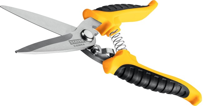 STAYER COBRA, 200 мм, Универсальные технические ножницы, Professional (23227) STAYER COBRA, 200 мм, Универсальные технические ножницы, Professional (23227)