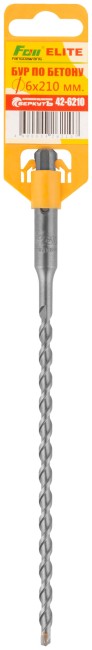 Бур по бетону FDW, Elite, SDS-Plus, 6 х 210 мм Бур по бетону FDW, Elite, SDS-Plus, 6 х 210 мм