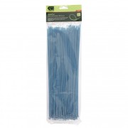 Хомуты, 300 x 3.6 мм, пластиковые, синие, 100 шт Сибртех Хомуты, 300 x 3.6 мм, пластиковые, синие, 100 шт Сибртех