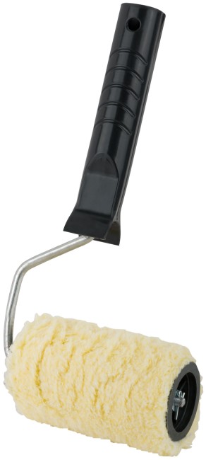 Валик полиакриловый желтый с ручкой 100 мм Валик полиакриловый желтый с ручкой 100 мм