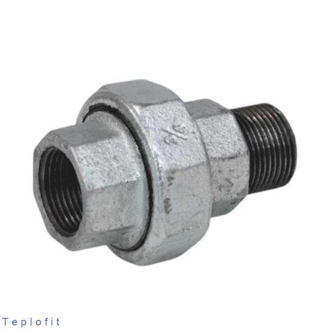 "Соединитель чуг оц американка Ду20 (3/4"") м/р упл EPDM Fittex PLUS"