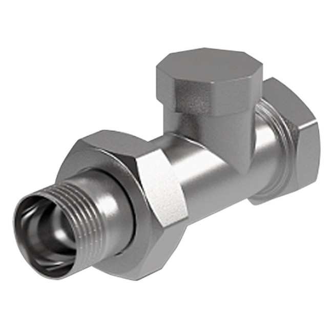 "Вентиль на обратную подводку прямой Royal Thermo 1/2"""