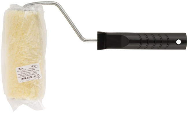 Валик полиакриловый желтый с ручкой 150 мм Валик полиакриловый желтый с ручкой 150 мм