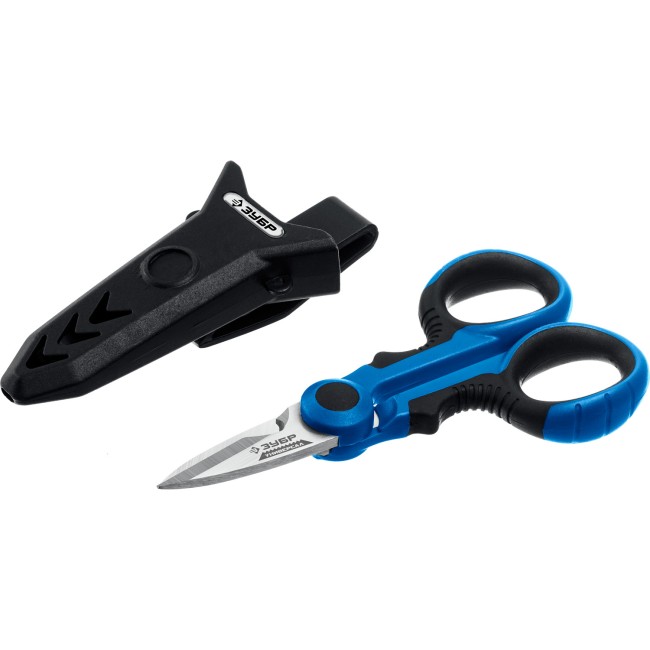 ЗУБР Универсал, 145 мм, ножницы электрика универсальные, Профессионал (23357)