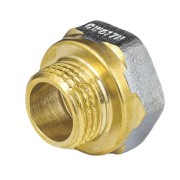 Переход лат реборд Ду40х32 м/р никель ГОСТ 32585 Aquasfera 9021-09 Переход лат реборд Ду40х32 м/р никель ГОСТ 32585 Aquasfera 9021-09