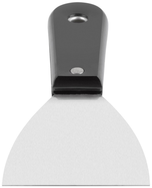 Шпатель с пластиковой ручкой полированный  3" (75 мм)