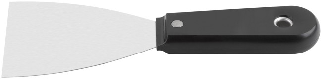 Шпатель с пластиковой ручкой полированный  3" (75 мм)