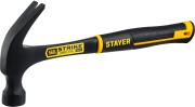 STAYER Strike, 560 г, цельнометаллический столярный молоток-гвоздодёр, Professional (2025-560) STAYER Strike, 560 г, цельнометаллический столярный молоток-гвоздодёр, Professional (2025-560)