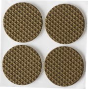 STAYER d 35 мм, 4 шт, коричневые, ЭВА, мебельные накладки (40914-35) STAYER d 35 мм, 4 шт, коричневые, ЭВА, мебельные накладки (40914-35)