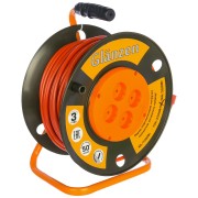 Силовой удлинитель на катушке 4 гн. 50 м ПВС 2х2,5 GLANZEN EB-50-008 00-00000525 Силовой удлинитель на катушке 4 гн. 50 м ПВС 2х2,5 GLANZEN EB-50-008 00-00000525