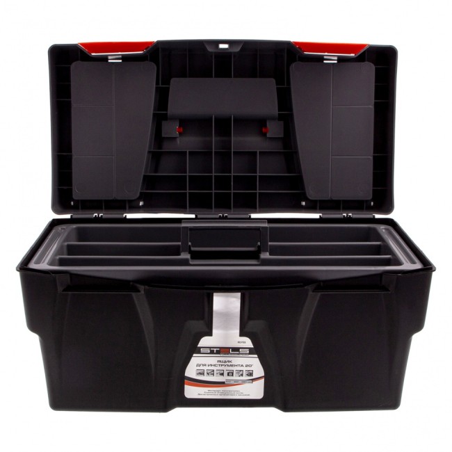 Ящик для инструмента 20", 500 х 260 х 260 мм, пластик Россия Stels