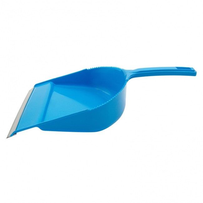 Набор: совок с кромкой 330 x 225 мм и щетка-сметка 285 мм, голубой, Home Palisad Набор: совок с кромкой 330 x 225 мм и щетка-сметка 285 мм, голубой, Home Palisad