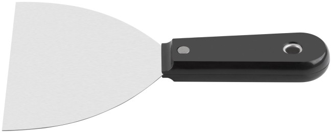 Шпатель с пластиковой ручкой полированный  5" (125 мм)