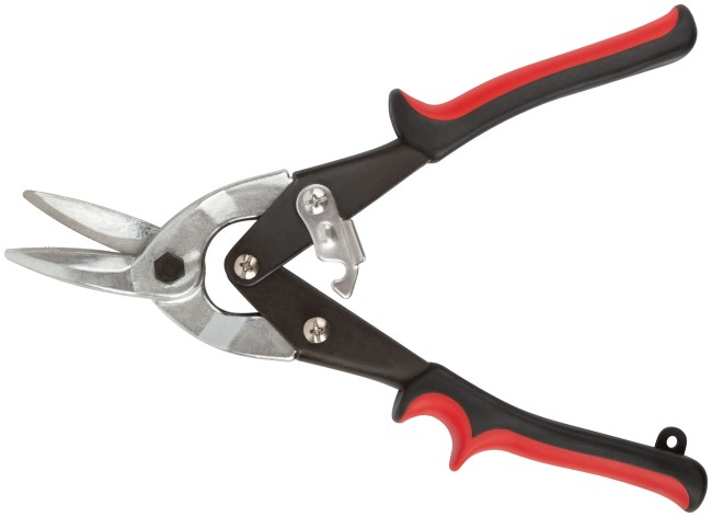 Ножницы по металлу "Aviation" усиленные, прорезиненные ручки, левые 250 мм Ножницы по металлу "Aviation" усиленные, прорезиненные ручки, левые 250 мм