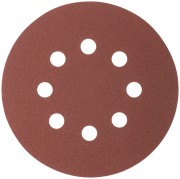 Круги абразивные шлифовальные перфорированные на ворсовой основе под "липучку" (Р120, 125 мм, 5шт.), CUTOP Profi Круги абразивные шлифовальные перфорированные на ворсовой основе под "липучку" (Р120, 125 мм, 5шт.), CUTOP Profi