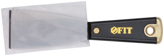 Шпатель для удаления ржавчины Профи, толщ. лезвия 1 мм, пластик.ручка с метал.бойком  2" (50 мм)