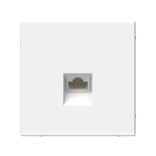 ArtGallery Белый Розетка компьютерная RJ45, кат. 5е, механизм | GAL000183 |SE