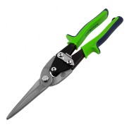 Ножницы по металлу, удлиненные, 285 мм, пряморежущие, двухкомпонентные обрезиненные рукоятки Сибртех Ножницы по металлу, удлиненные, 285 мм, пряморежущие, двухкомпонентные обрезиненные рукоятки Сибртех